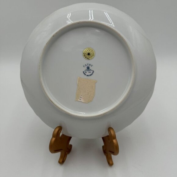 Vintage Takahashi Miniature Cat Plates By CATHY Hand painted 1984 - Picture 5 of 9